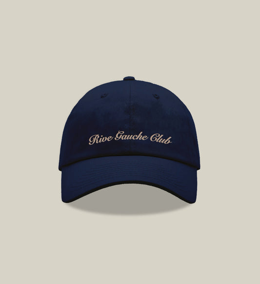 Rive Gauche Club Hat in Navy