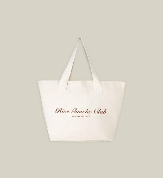 Rive Gauche Club Canvas Tote Bag